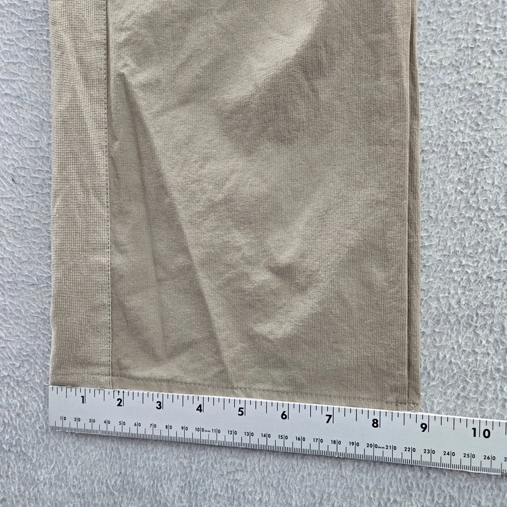 The North Face Men Pants XL Beige Solid Cotton Cargo 29